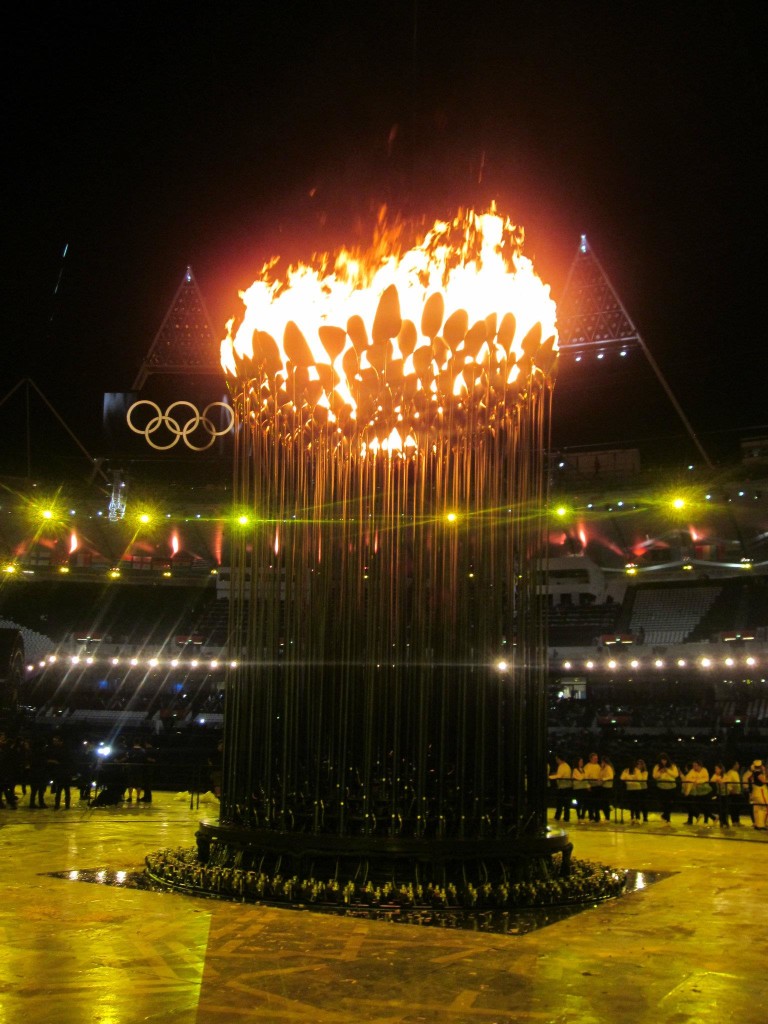 The 2012 Olympic Cauldron at the Museum of London Guide London