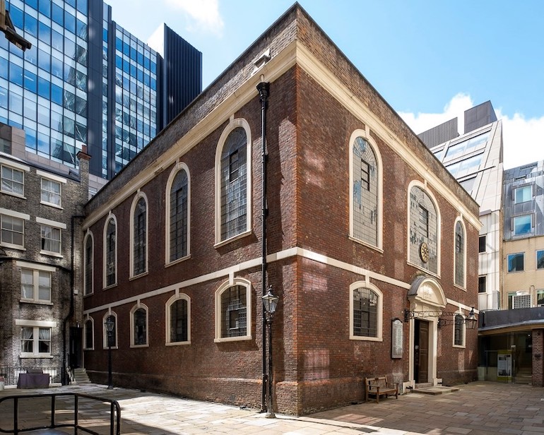 Jewish London - Bevis Marks Synagogue. Photo Credit: © Mark King. 