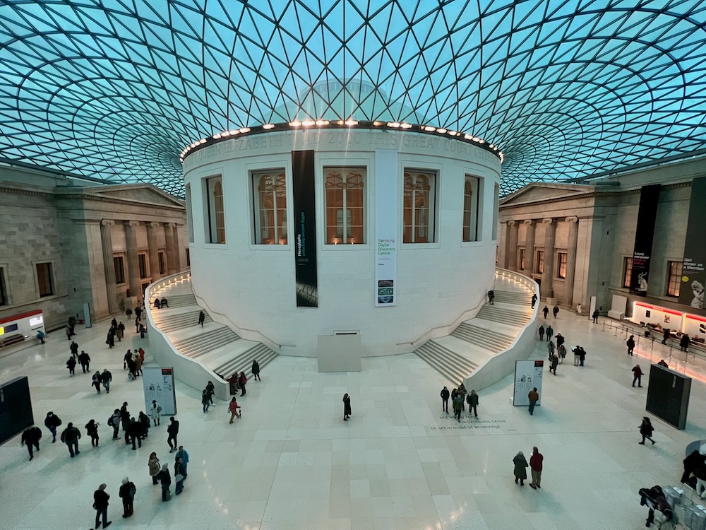 The Great Court at the British Museum in London. Photo Credit: © Ursula Petula Barzey.