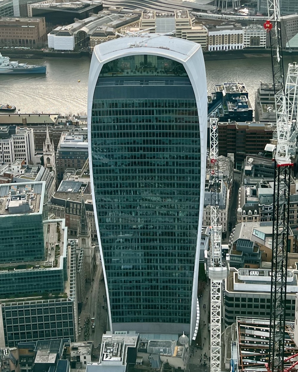 Walkie Talkie Building in London. Photo Credit: © Ursula Petula Barzey.