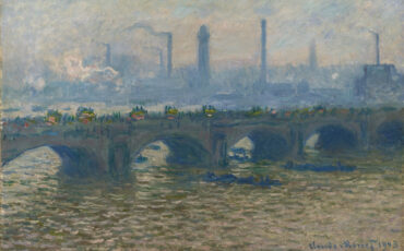 Claude Monet (1840-1926), Waterloo Bridge, Overcast, 1903, oil on canvas, Ordrupgaard, Denmark. Photo Anders Sune Berg.