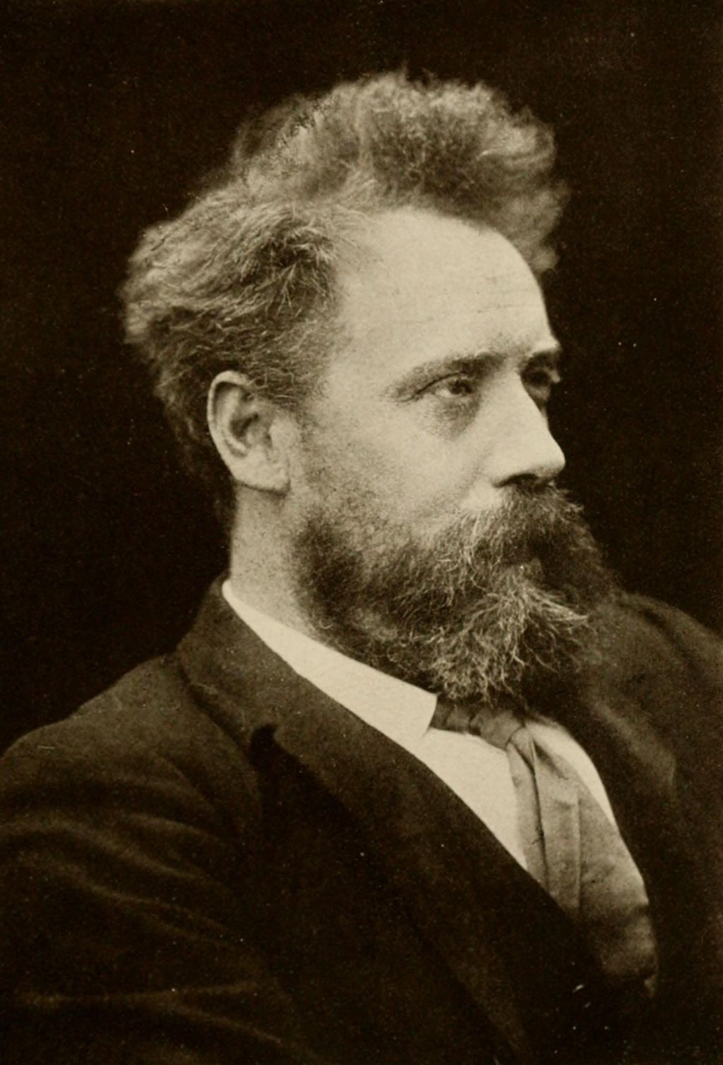 Portrait of William Ernest Henley. Photo Credit: © Public Domain via Wikimedia Commons.